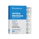 Arnica Montana 30X HPUS, 临床级, 快速溶解片, 疼痛的五天恢复包和外科手术或受伤后的暴风雨救济, 自然愈合, 胃上的温柔 - 30个计数