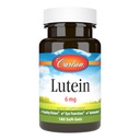 Carlson Lutein 6mg,视觉支持和眼部健康补充,与Zeaxanthin的抗氧化剂配方,180软胶
