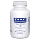纯封装 GB - 消化酶补充 - 用于 Gallbladder Support & Gut Health * - 与 Bile Salts & 消化酶 Blend - Gluten Free & Non-GMO - 180 Capsules