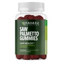 Saw Palmetto for Men Gummys - DHT Blocker 头发健康与男性图案弯曲补充剂 - 60个数 - 支持Scalp和前列腺井 - Raspberry Flavor - Vegan, Non-GMO, 1个月供应量
