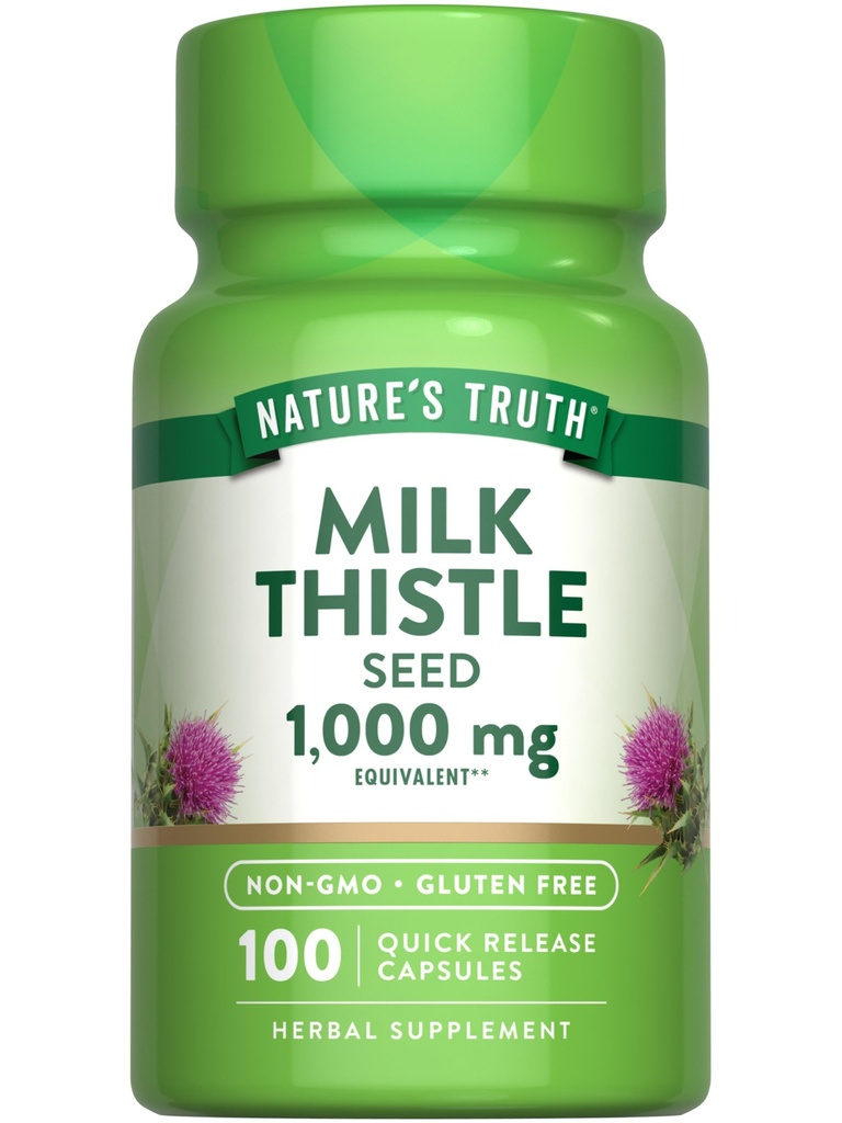 自然的真理 牛奶 硝酸盐 种子摘录 草药补充 | 100 Capsules | Non-GMO & Gluten Free