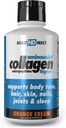健康直径 – 氨基雕塑 液态Collagen Micropeptides – 14 FL Oz – 14 services – 10 grams of Premium Medical-Grade Liquid Collagen for Women – 橙色凝胶
