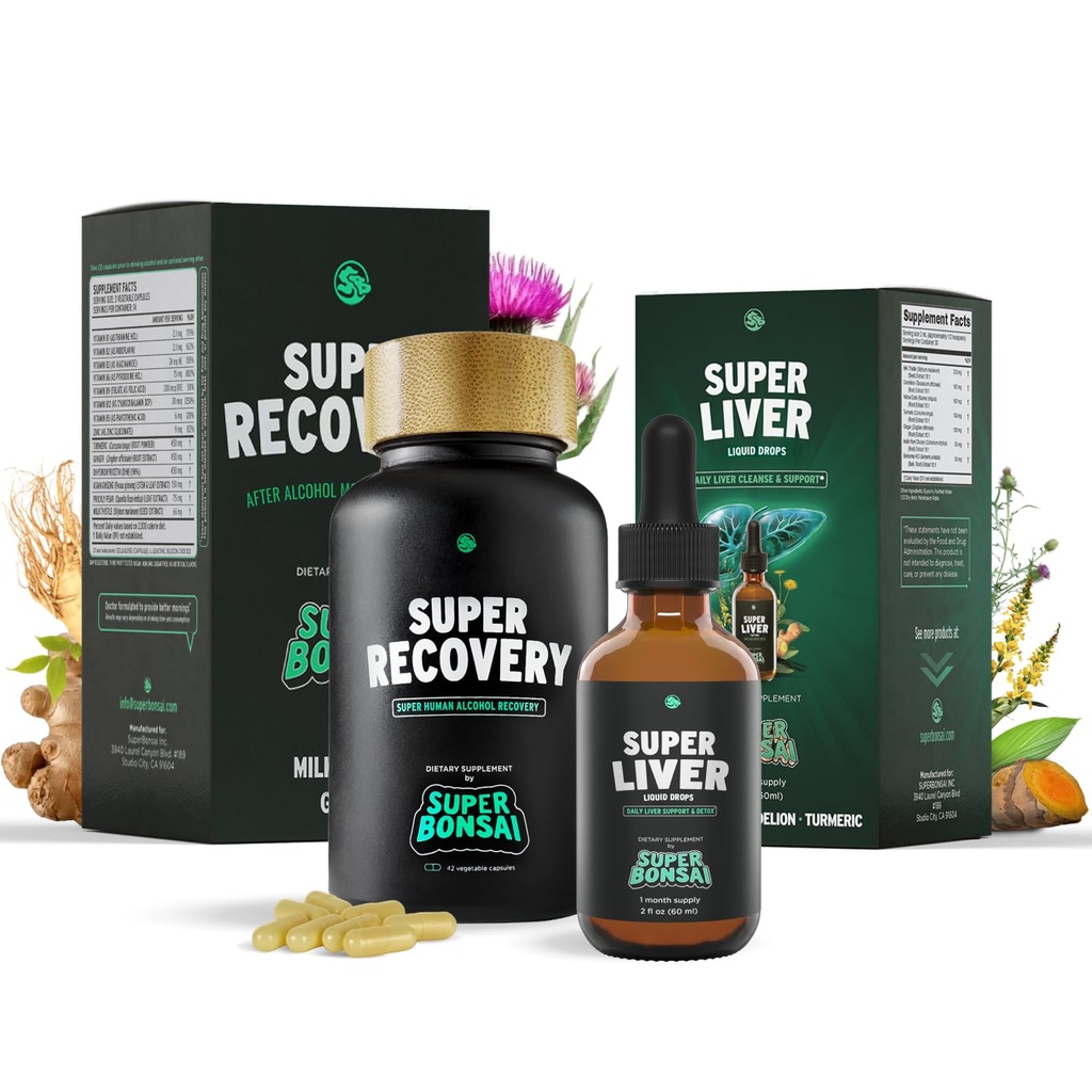 超级恢复 & 超级liver Bundle - 所有天然 Liver cleanse Detox & 修复