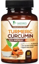 Turmeric Curcumin Supplement 1950mg - 95% Curcuminoids 有机Turmeric & BioPerine Black Pepper 提取最佳吸收,自然维冈联合支持,非GMO,美国瓶装 - 60 Capsules