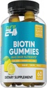 含有维生素C、E、Collagen和锌的生物素 用于发芽生长的生物素 Gummys、Nail、皮肤、支持、美国制造的60种