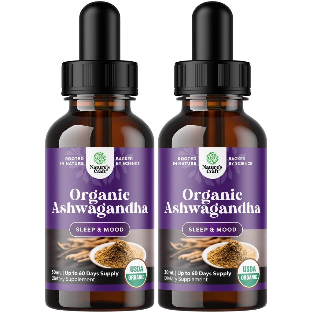 Natures Craft USDA 有机Ashwagandha 液滴 - Liquid Ashwagandha 液滴 - 液滴 Ashwagandha 液滴 液滴 液滴 液滴 液滴 液滴
