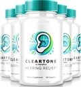 NutraRize (5 Pack) CleanTone Tinnitus, Clean Tone Pills for aude, CleanTone Pills for Authority Ear Health, CleanTone Pills 官方审计支持卡普尔, CleanTones Review (300 Capsules) (英语).
