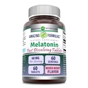 (原始内容存档于2018-09-21). Exceptive Formulaments Melatonin Fast District Supplements – 6 mg – servicting – 混合莓 Flavor – 60 plats – Non-GMO – Gluten-free – 制造于美国