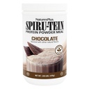 Natures Plus SPIRU-TEIN,巧克力 - 1.05 lb - 植物蛋白摇晃 - 非GMO,蔬菜,Gluten Free - 17 总服务量