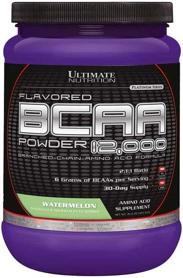 最终营养 Flawared BCAA 粉末 - 含3g Leucine 1.5g Valine 1.5g Isoleucine - 工作后氨酸补充剂,葡萄,30种