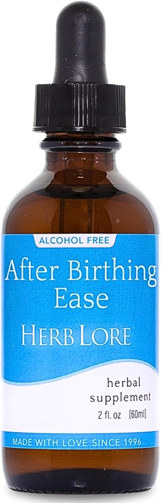 出生后小叮当的Herb Lore – 出生后小叮当与Cramp Bark、Blue Cohosh & Motherwort(2 fl oz)的结扎和收缩