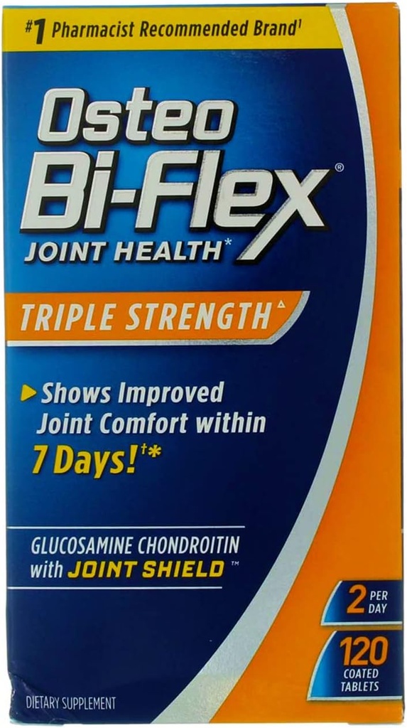 Osteo Bi-Flex 三重强度卡片-120厘米,包装6