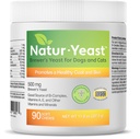 绿色宠物有机物 Natur-Yeast Brewer的狗和猫的酵母 - 支持Immune System & Digestion, 推广健康皮肤 & A Glossy Coat, 90 Soft Chews