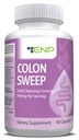 ENP Colon Sweep 15 Day Colon cleanse with Psyllium Husk, Cascara Sagrada, 和本顿岩, 60厘米