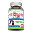 纯天然Glucosamine Chondroitin + MSM 补编 + 1850 Mg → 240 Capsules → 非GMO → Gluten - Free → 美国制造