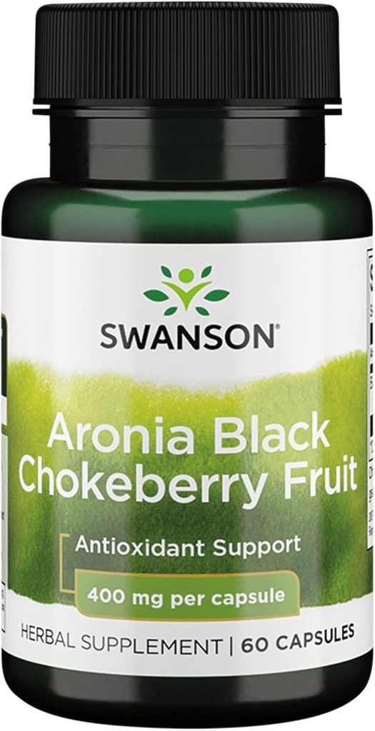 Swanson Full Spectrum Aronia (秋莓) 400 毫克 60 卡普尔