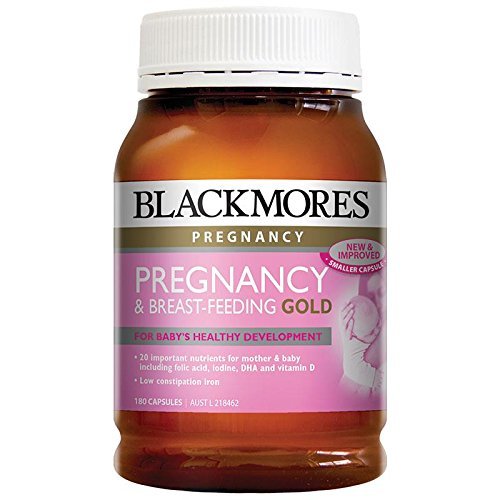 Blackmores 孕期和哺乳期金 180章 母亲和婴儿基本营养素补充品,DHA鱼油