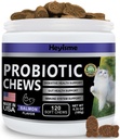 Cat Probiotic,Chews for Gut and Immune Health, Cats Probiotic 猫消化支持,健康消化,猫便秘和痢疾救济(120药,沙门)