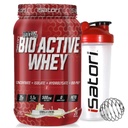 iSatori Bio-Active Whey蛋白粉 - 香草卷曲(30 services) & iSatori Classic Blender 瓶(带有红顶的清瓶)