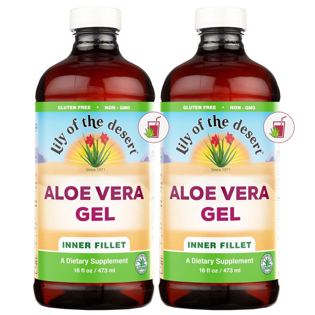 沙漠的Lily Aloe Vera Gel 16 oz(2页)