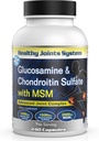 使用 Glucosamine, Chondroitin & MSM 的高级移动性和灵活性支持公式 – 240 Capsules for Active Lifetys & Daily Wellness