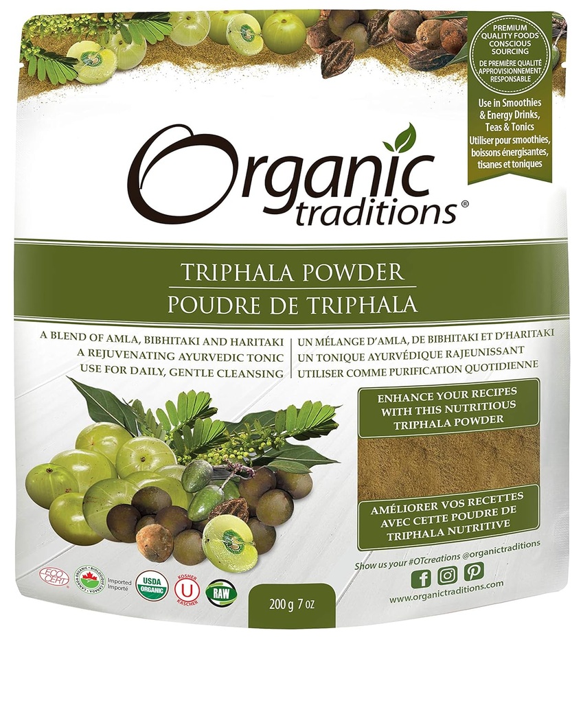 有机粉末,Triphala,7 Ounce