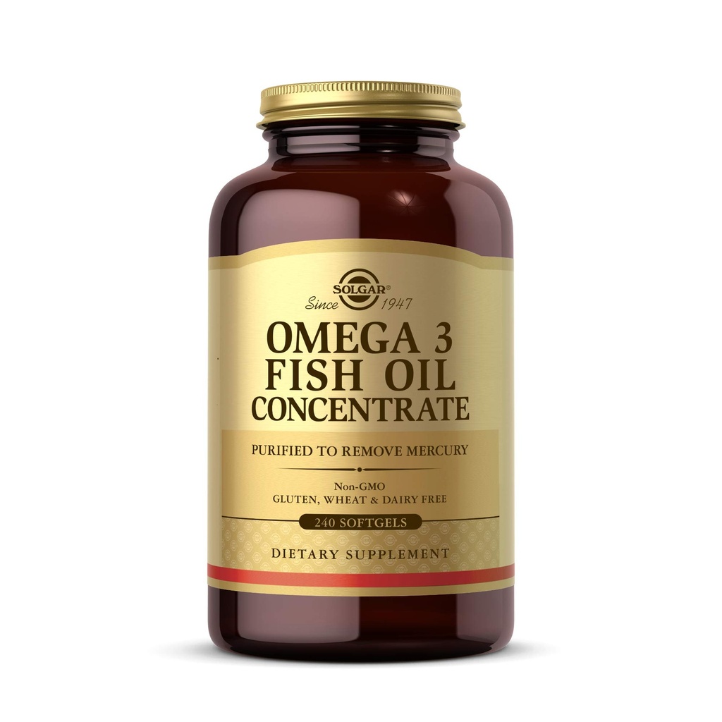 Solgar Omega-3 鱼油集中,240软胶