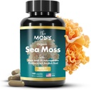 爱尔兰有机海 Moss Capsules - 高级公式,原始野生海摩斯补充剂 Bladderwrack和Burdock Root - 180 Pills - 美国制造