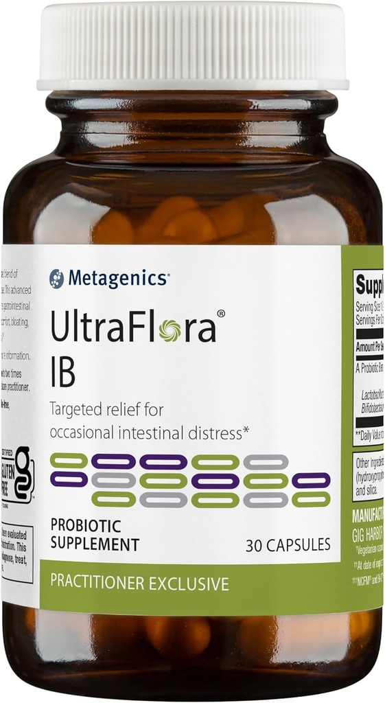 UltraFlora IB -- -- 偶发性肠病救济* -- -- 消化性保健的抗生素* -- -- 男子和妇女的抗生素* -- -- 60亿CFU -- -- 非GMO、无葡萄糖、蔬菜 -- -- 30 Capsules
