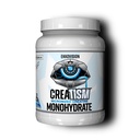 Ekkovision Creatine 单水合物粉末、微粒化、Puckin' Blue Razz、男女工作前和后期补充、能源支持、易溶于摇摆、平滑和饮料、100种服务