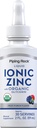 (原始内容存档于2018-09-21) (英语). Piping Rock Liquid Zinc QQ Ionic Zinc Sulfate 与有机甘油  → 2 oz → 水果冲压 Flavor → Vegetarian, Non-GMO, Gluten Free Supplement