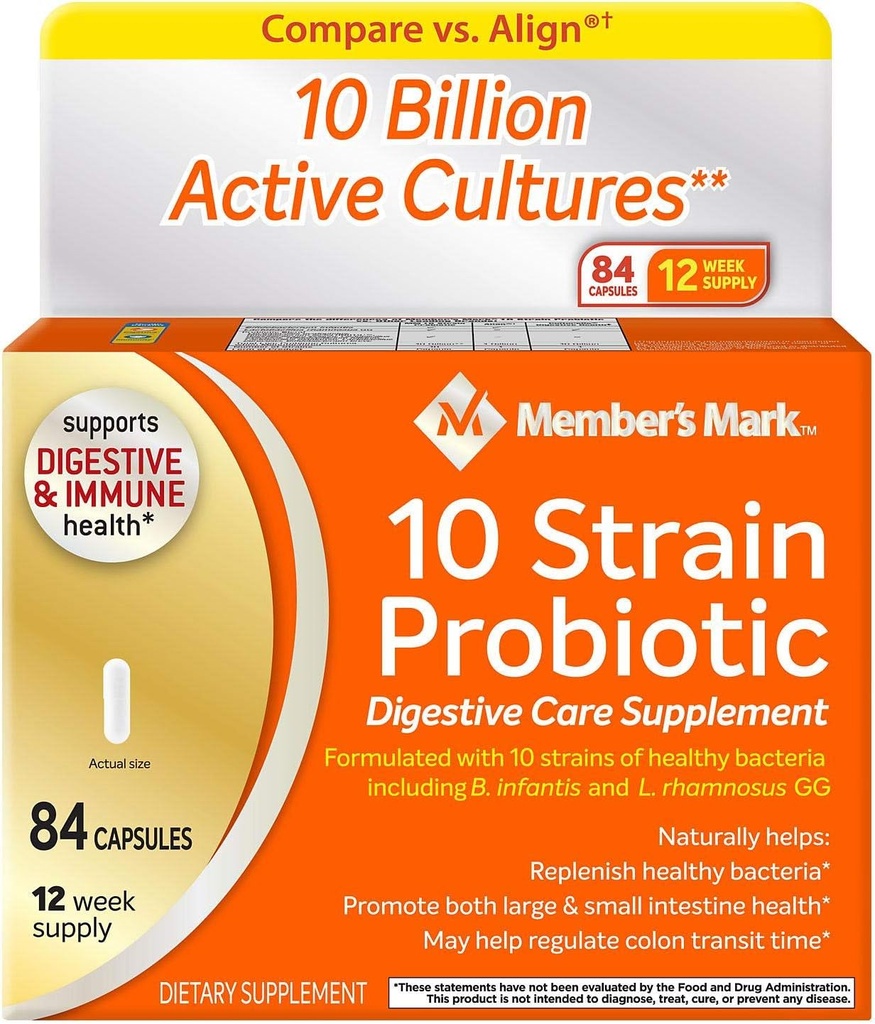 成员 Mark 10 Strain Probiotic(84 cm.