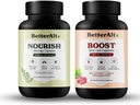 Alt Moringa & Beetroot Capsules 100% 纯 Moringa 叶粉 补充 & 100% 天然 Beetroot 补充 & 100% 碳和维生素 C中的 QQRich