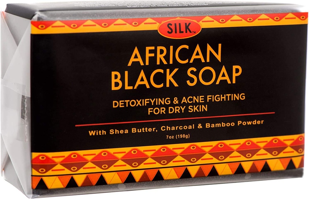 Acne、Eczema、干皮、Psoriasis、消除疤痕、面部和身体洗涤 -- -- Shea Butter、炭炭、竹粉