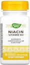 Niacin,维生素B3,100毫克,100卡普尔,自然之路