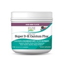 ionic Fizz Super D-K Calcium Plus by pure Essence - 加外镁,维生素D3,维生素K2 强骨和应激支持 - 混合莓 - 7.41oz