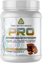 核心营养 支持持续释放 Whey 蛋白质 混合 QQ 与消化酶 25g 蛋白质 25g 碳化物 2g 碳化物 没有填充物 QQ 2 磅(焦糖花生酱杯)