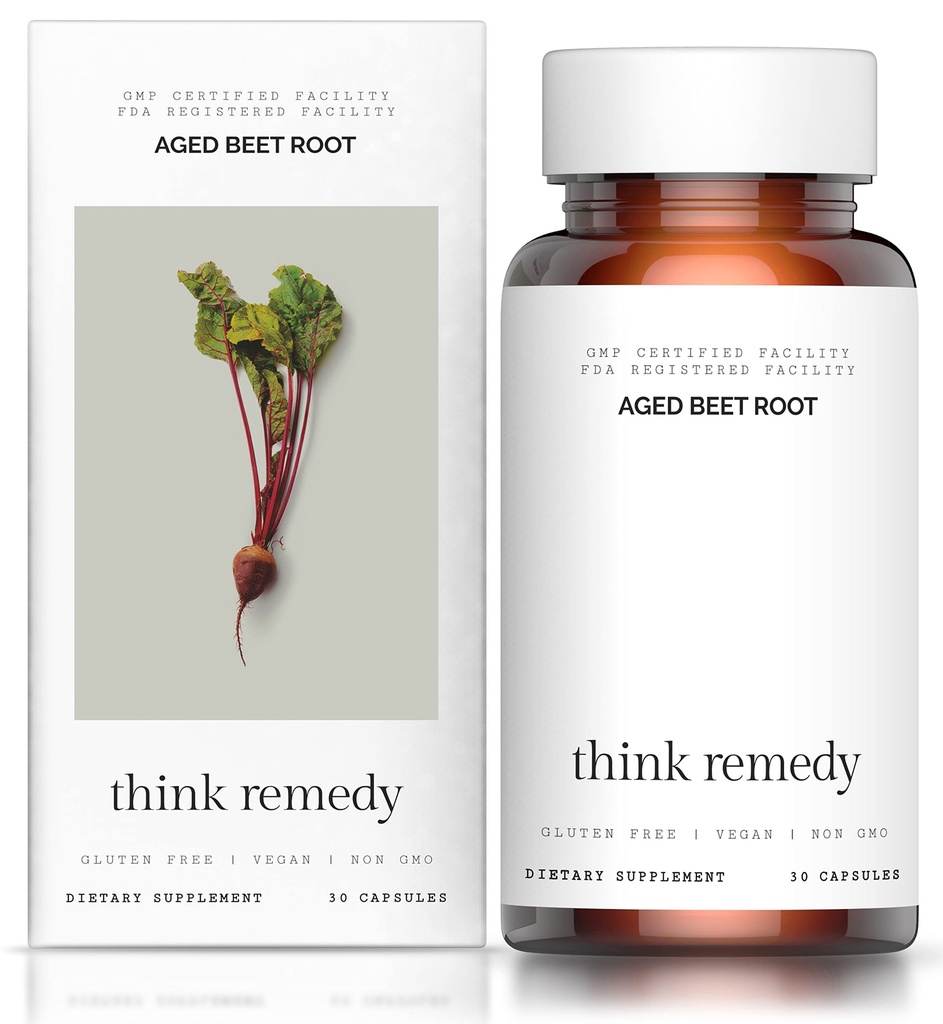 古蜂根卡普尔(英語:Aged Beet Root Capsules) - Stamina的甜菜药丸 - 有机蜂根粉 - Nitric Oxide 补充品 - 硝酸盐无糖 - 30 Capsules - Beet Root 补充品 - 超级