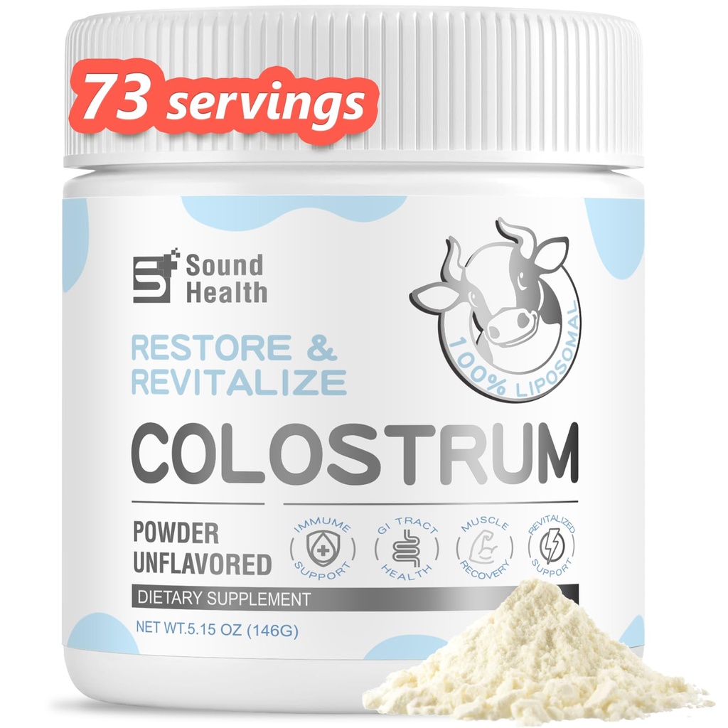 Colostrum 人肉补充粉 - 古特健康,发型生长,美容,和免疫支持的有机Bovine Colostrum 补充粉 - 不受欢迎(73种服务)