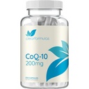清晰公式 快速吸收 CoQ10 200mg - Coenzyme Q10 抗氧化剂用于心脏能量和衰老支持 - 高稳定性 CoQ10 Ubiquinone Capsules - 在cGMP 美国实验室制造