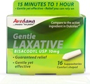 Bisacodyl Laxative Supitory USP 10 mg for Fast, Gentle 便秘救济 \\ 舒适的形状,包 16 个套件