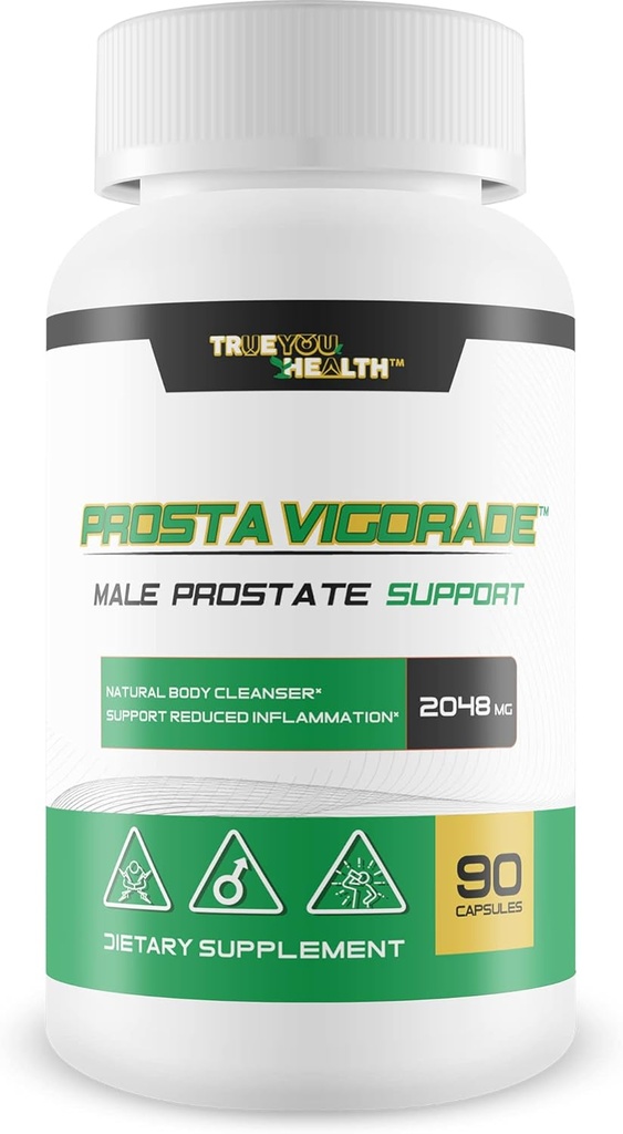 Prosta Vigorade - 男性前列腺支持 - 天然抗氧化剂配方 - 用绿茶促进能量和Stamina - 支持减少炎症、血液流动和正常前列腺大小 - 援助前列腺健康