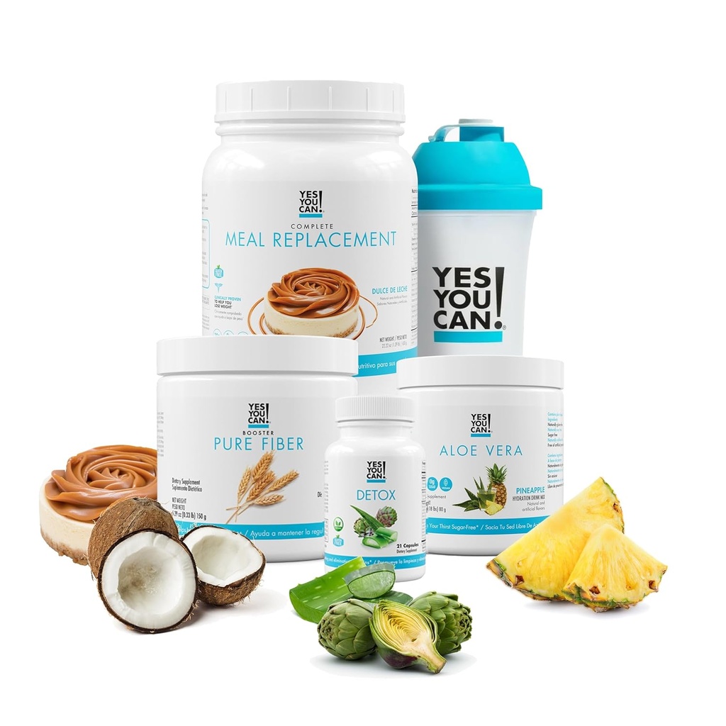 (原始内容存档于2018-09-26). Yes You can! Detox Plus Kit, Daily cleanse pure fiber Meal Explain, Drink Mix, Shake Boster & Supplement, Body Cleanse Kit for Women, Dulce de Leche, Aloe Vera Peach Lemonade (英语).