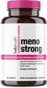 妇女更年期补编 -- -- Meno Strong Perimenopause 夜间汗水救济、失眠救济、Mood Swings、自然荷尔蒙平衡、压力救济、热闪光灯更年期救济 -- -- 60 Capsules