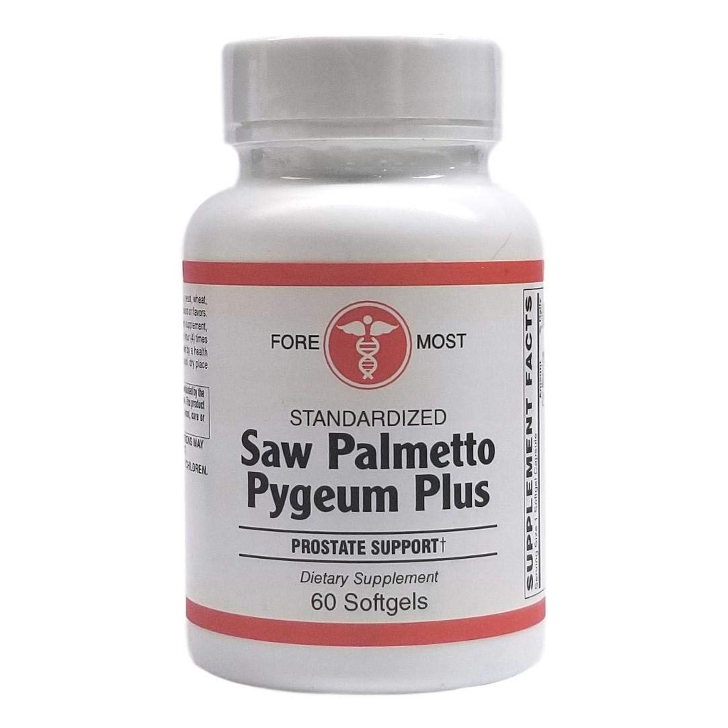 看见Palmetto Pygeum Plus, 60 软胶