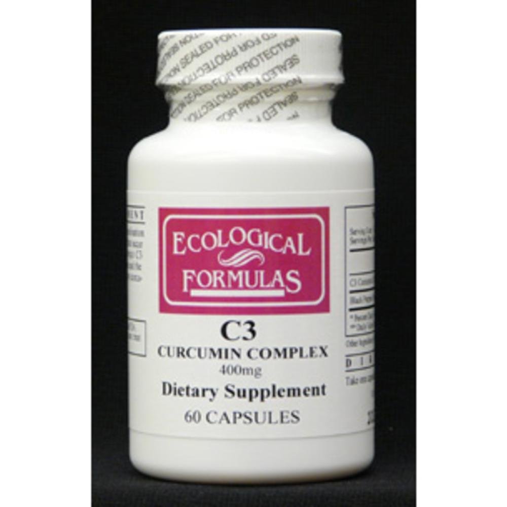 生态公式,C3 Crucumin 综合体 400 mg 60 capsules