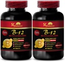 methycobalamin 有机- METHYLCOBALAMIN VITAMIN B-12-5000 - 运动营养耐力和能量补充,运动性能补充,能量丸,脑振荡药 - 2瓶 120 Tabl