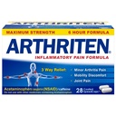 3个活化成份的炎症止痛剂:Aspirin, Acetaminophen & Cafeine, White, 28 Counters (Pack of 1)