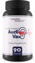 Max Ear支持 Audi Vax - Ear健康支持补编 - 促进内耳和中耳健康,改善血液流量 - 帮助减少听力损失和耳环 - 支持健康审计功能