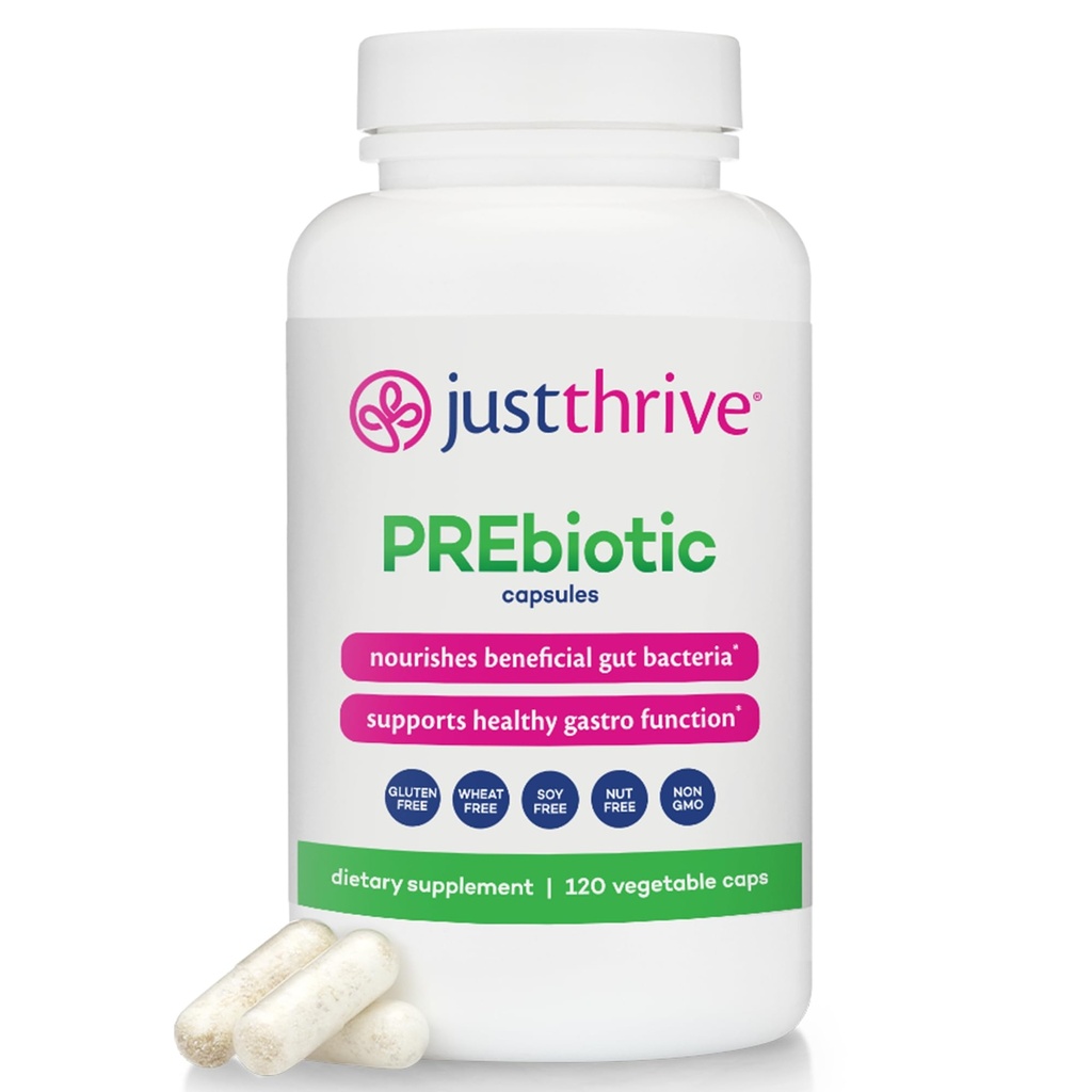 Thrive Pribiotic Capsules - Gut健康与免疫支持的预生组合,120 Caps